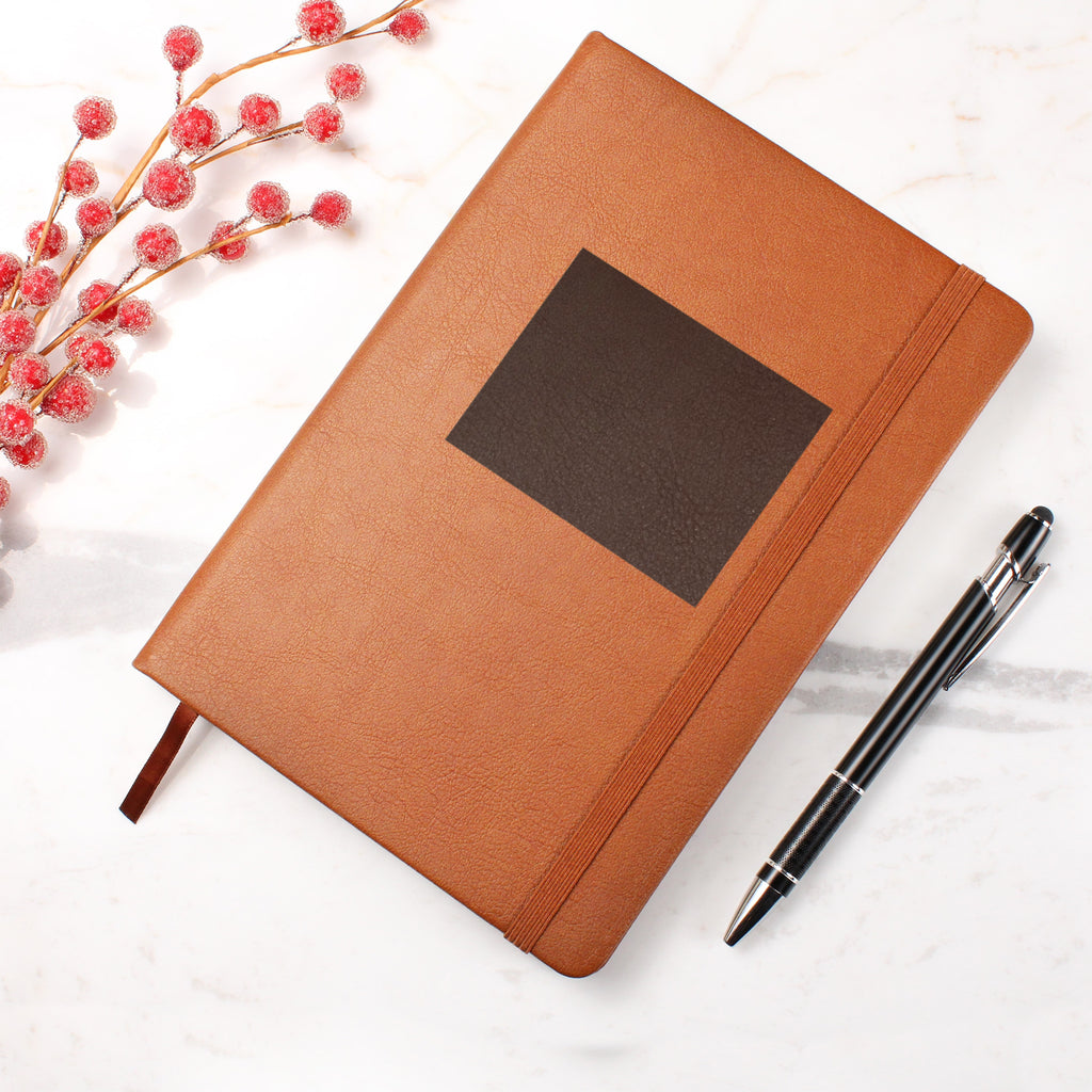Behind All the Tears — Engraved Leather Journal