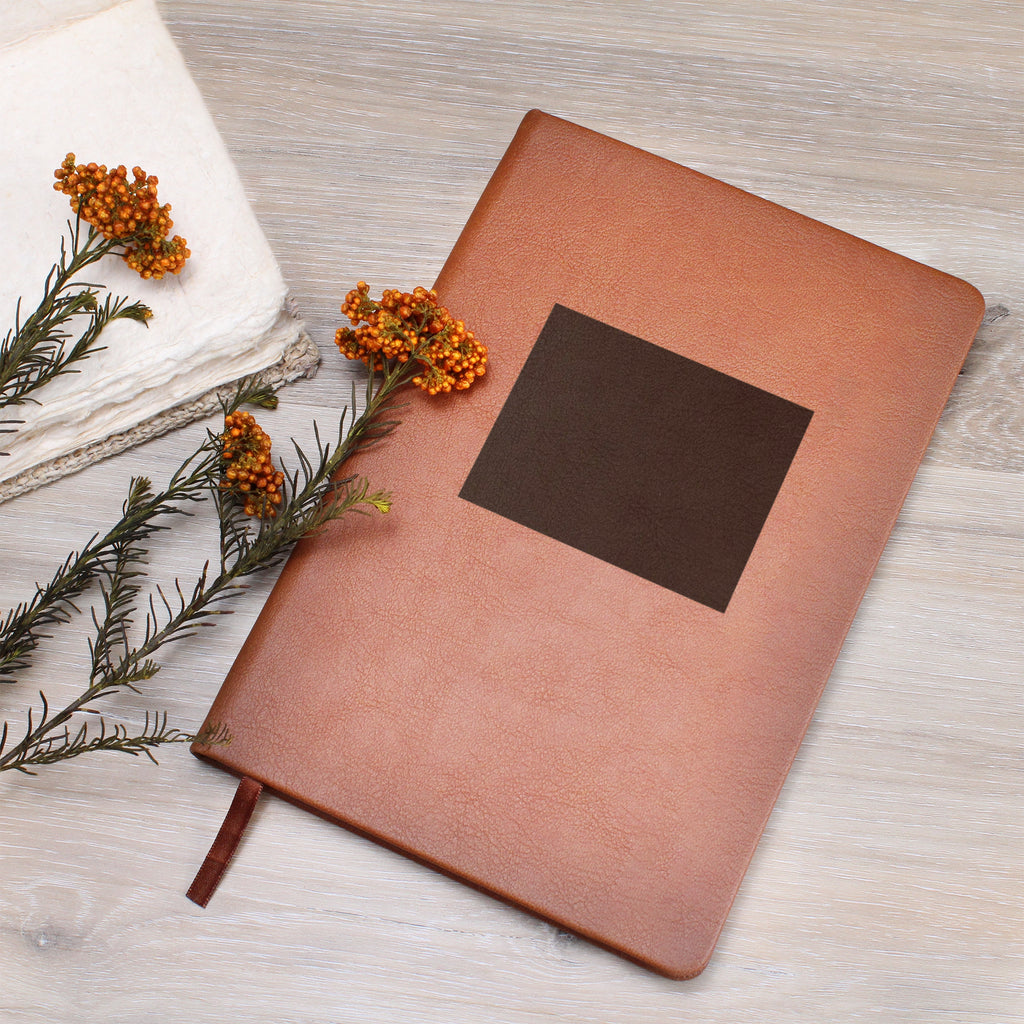 Behind All the Tears — Engraved Leather Journal