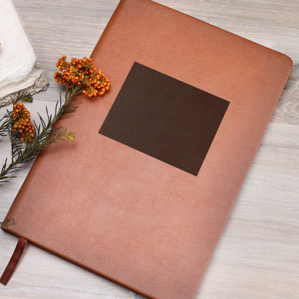 Behind All the Tears — Engraved Leather Journal