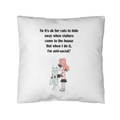 Anti-Social? No, Just Cat-Level Selective — Classic Pillow