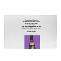 I Am Busy 8AM–11PM — Night Owl Welcome Mat