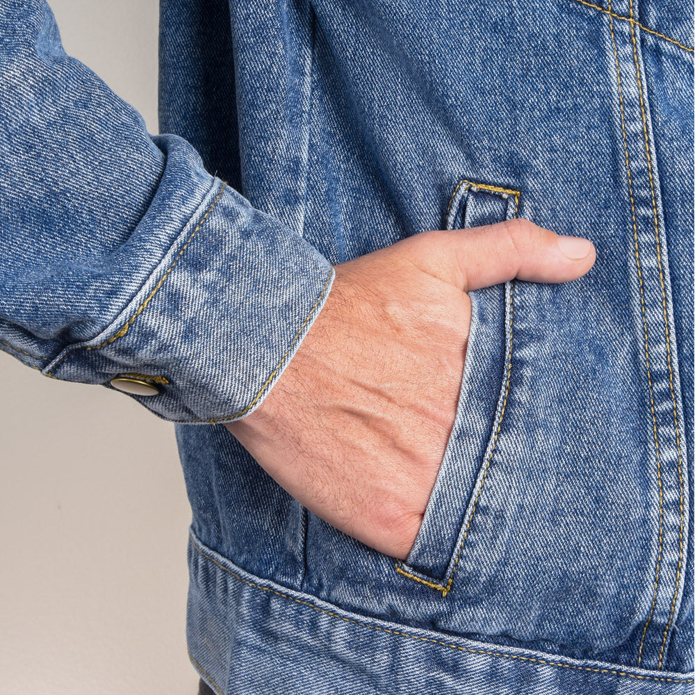 Custom Design Men's DTG Denim Jacket