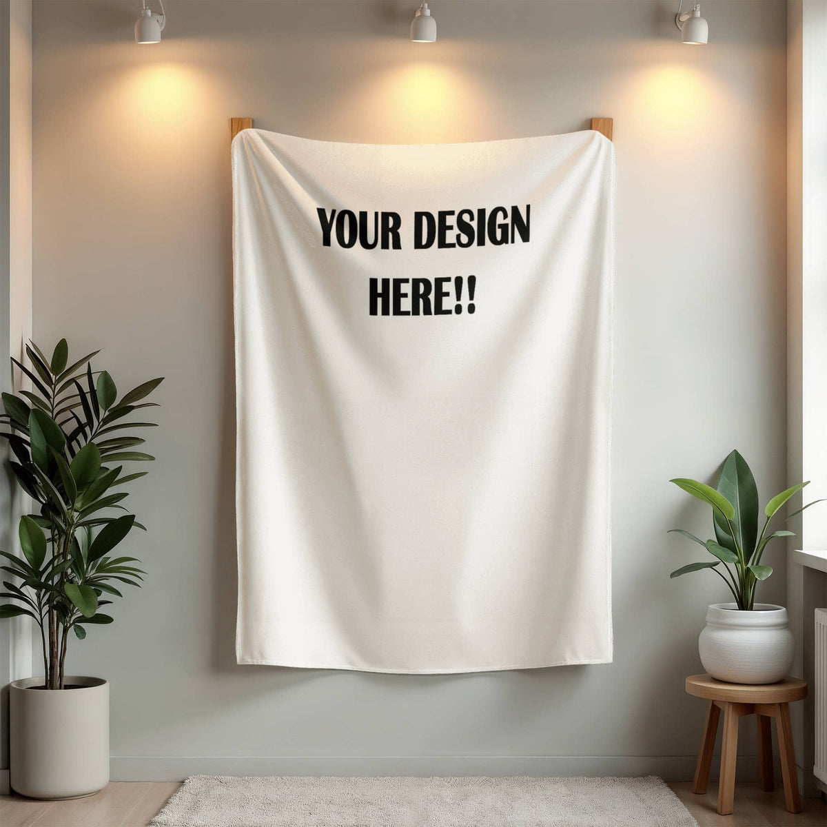 Custom Design Mink Touch Fleece Blanket (3:4)