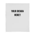 Custom Design Jersey Fleece Blanket 50" x 60"