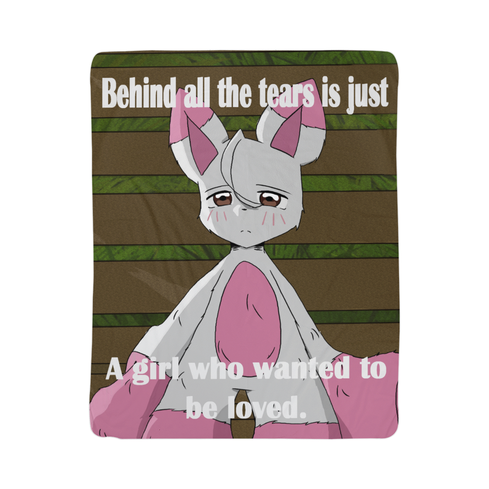 Behind All the Tears — Sherpa Fleece Blanket