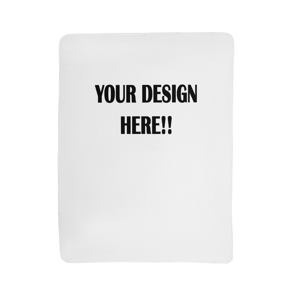 Custom Design Sherpa Fleece Blanket (3:4)