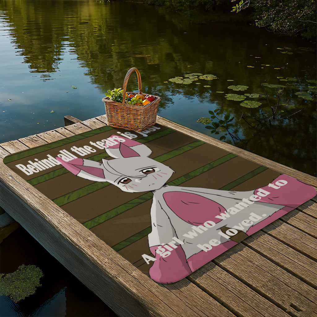 Behind All the Tears — Sherpa Fleece Blanket