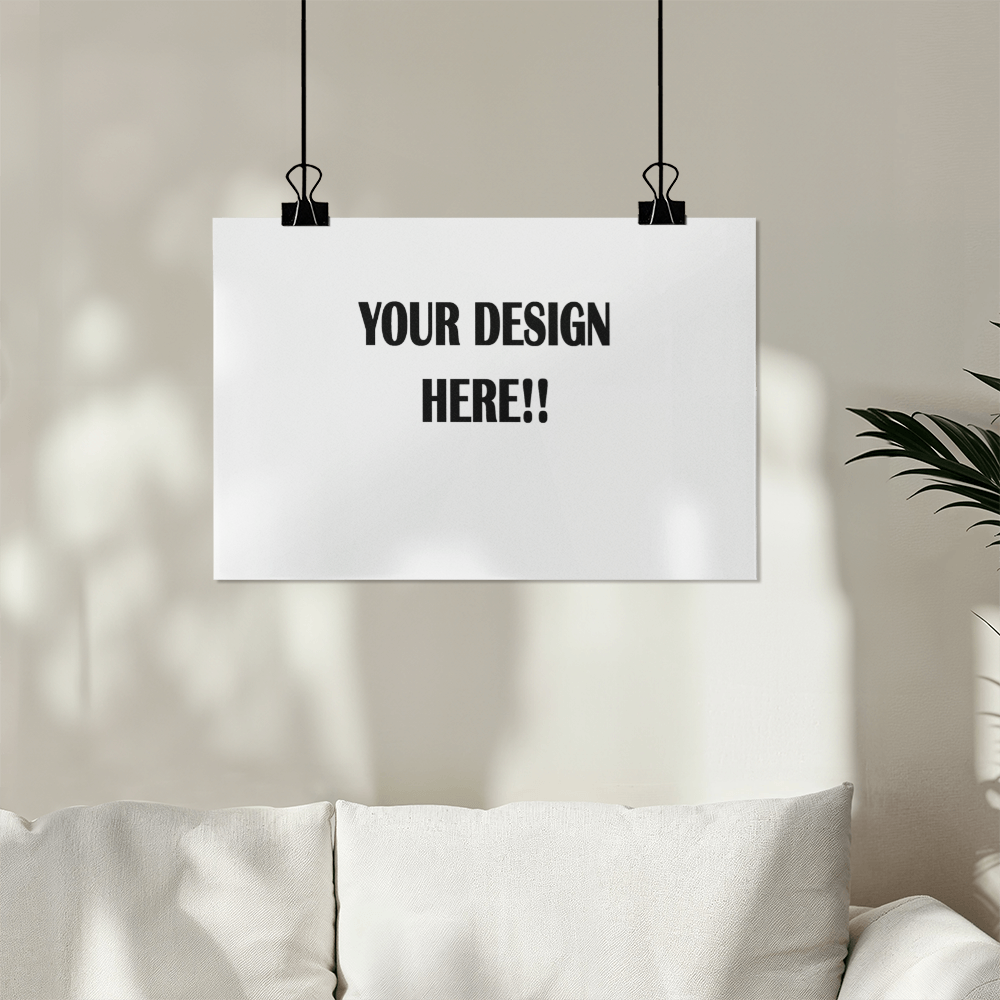 Custom Design  High Gloss Poster (3:2)
