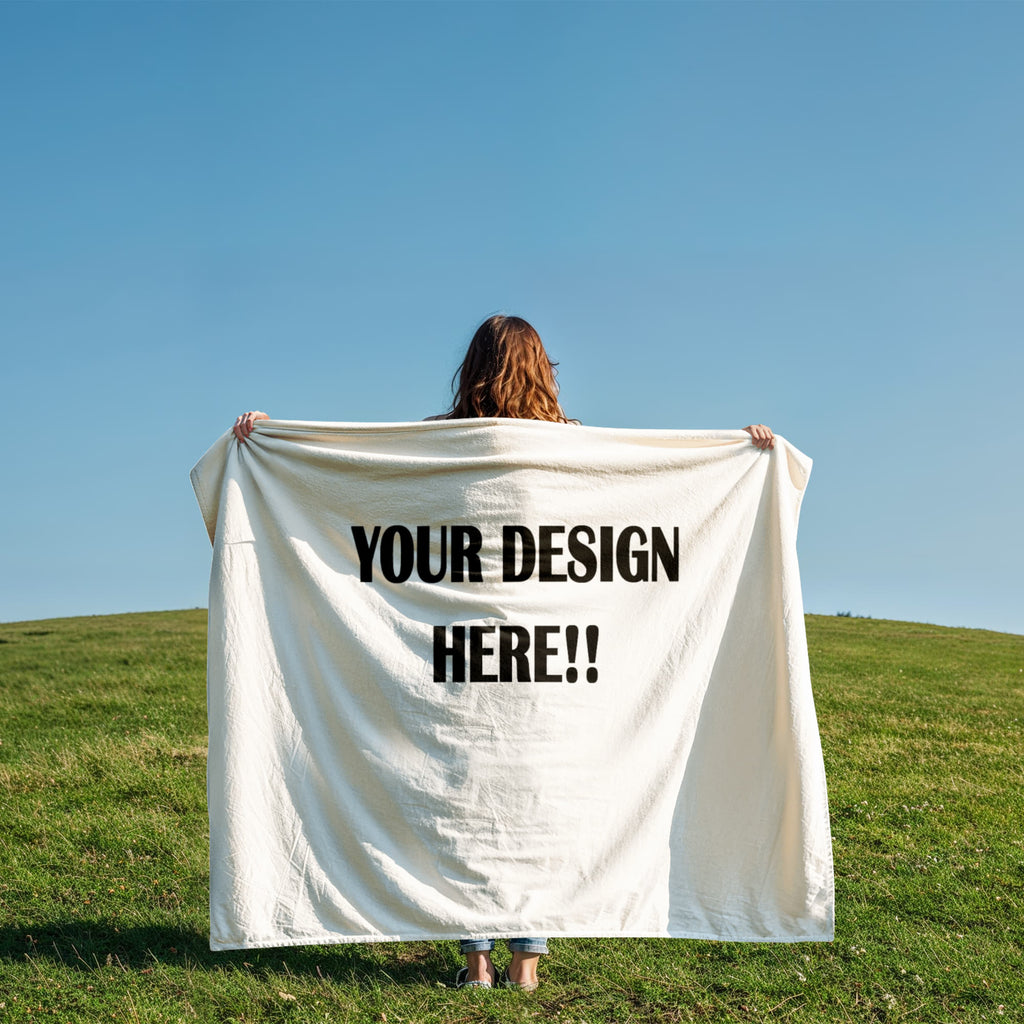Custom Design Coral Fleece Blanket (4:3)