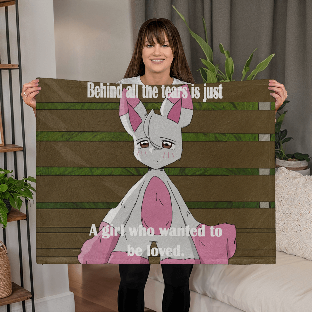 Behind All the Tears — Mink Touch Fleece Blanket