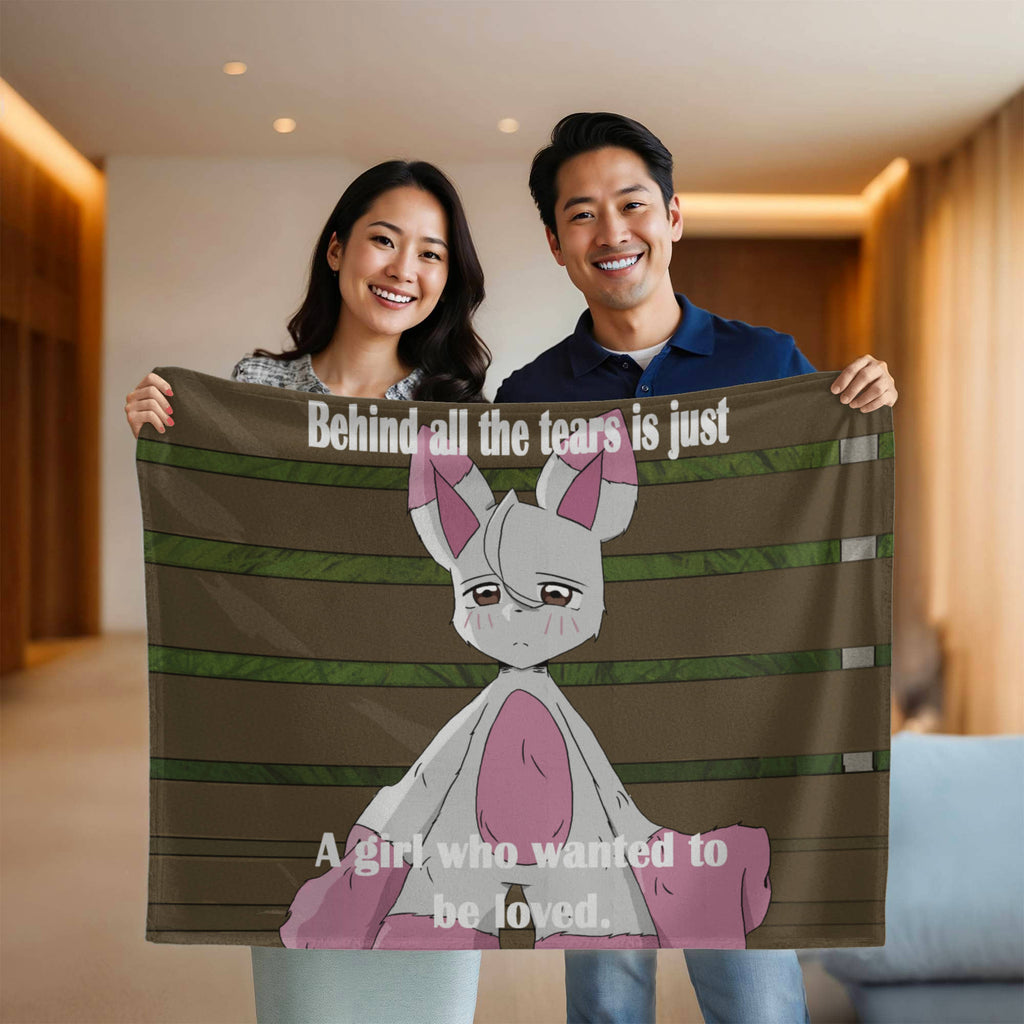 Behind All the Tears — Mink Touch Fleece Blanket