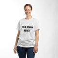 Custom Design Bella + Canvas  3001 Unisex T-Shirt Front Print