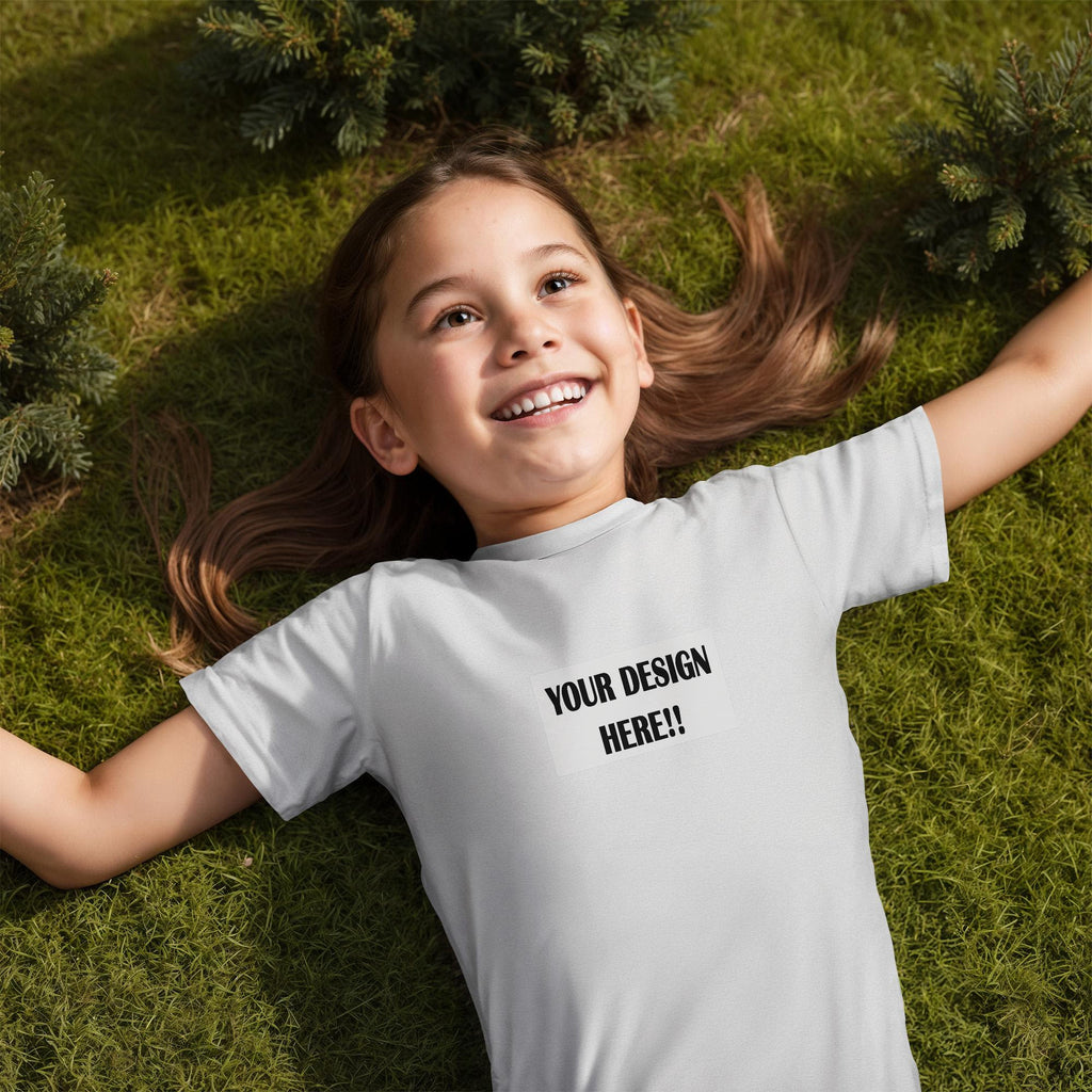 Custom Design Bella + Canvas 3001Y Unisex Youth T-Shirt Front Print