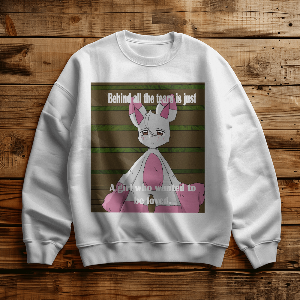 Behind All the Tears — Crewneck Sweatshirt