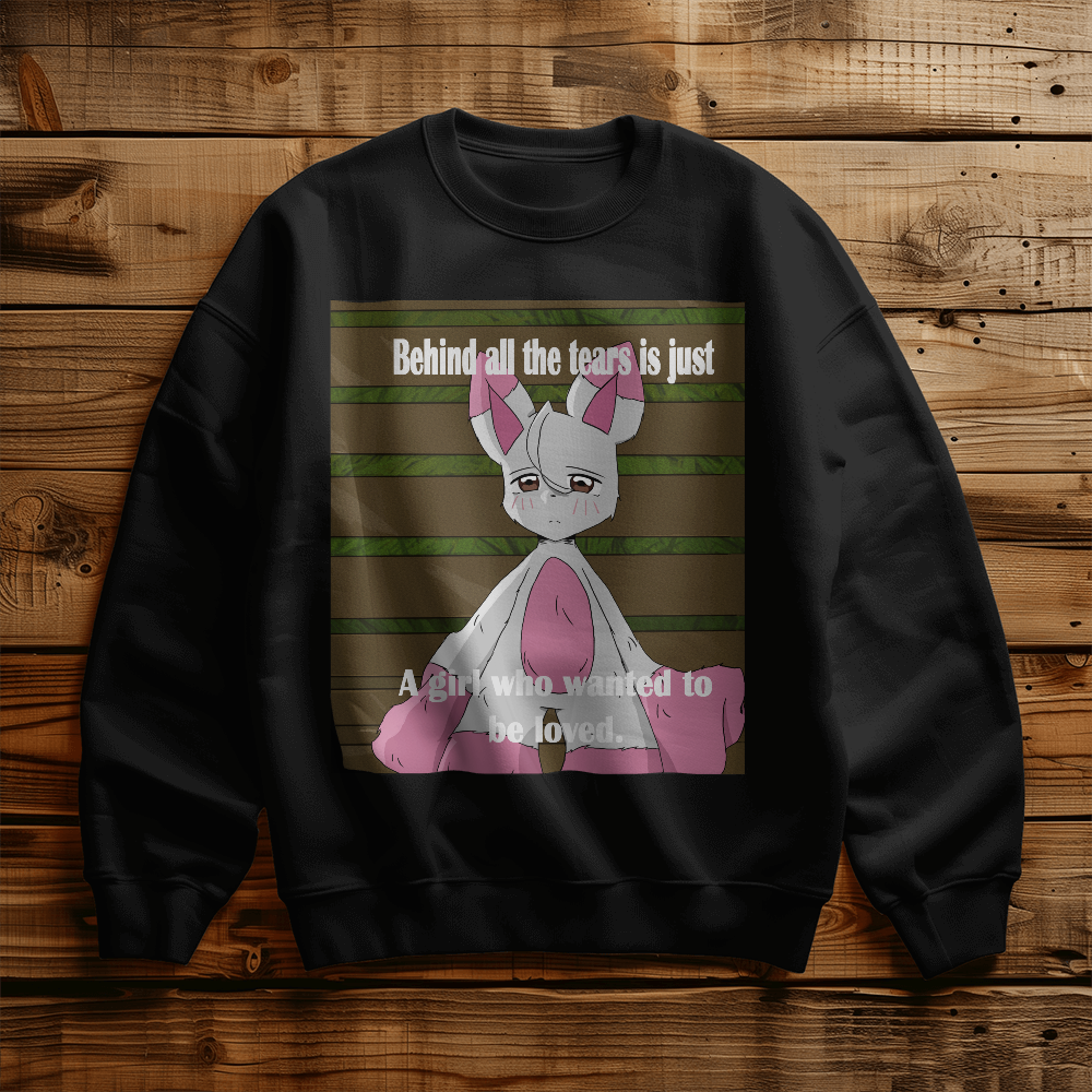 Behind All the Tears — Crewneck Sweatshirt