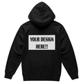 Custom Design Bella + Canvas 3719 Unisex Pullover Hoodie Back Print