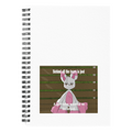 Behind All the Tears — Spiral Notebook