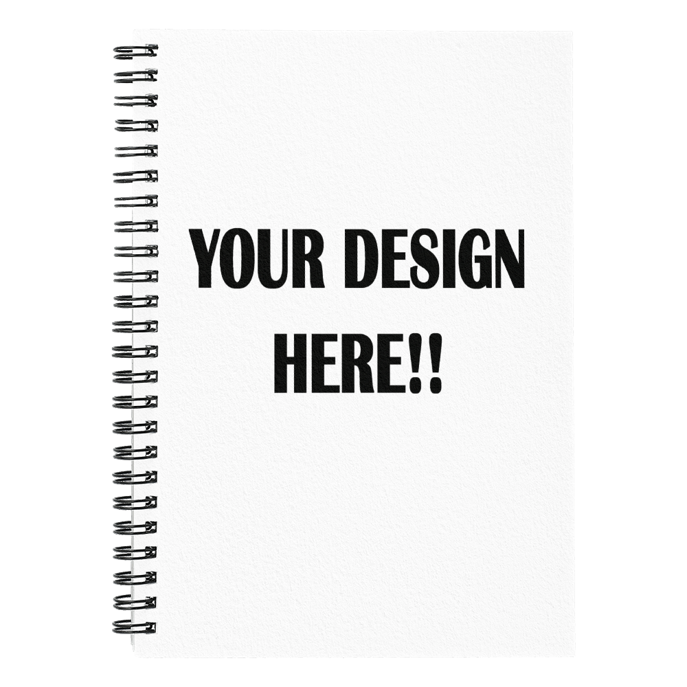 Custom Design Spiral Notebook