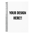 Custom Design Spiral Notebook