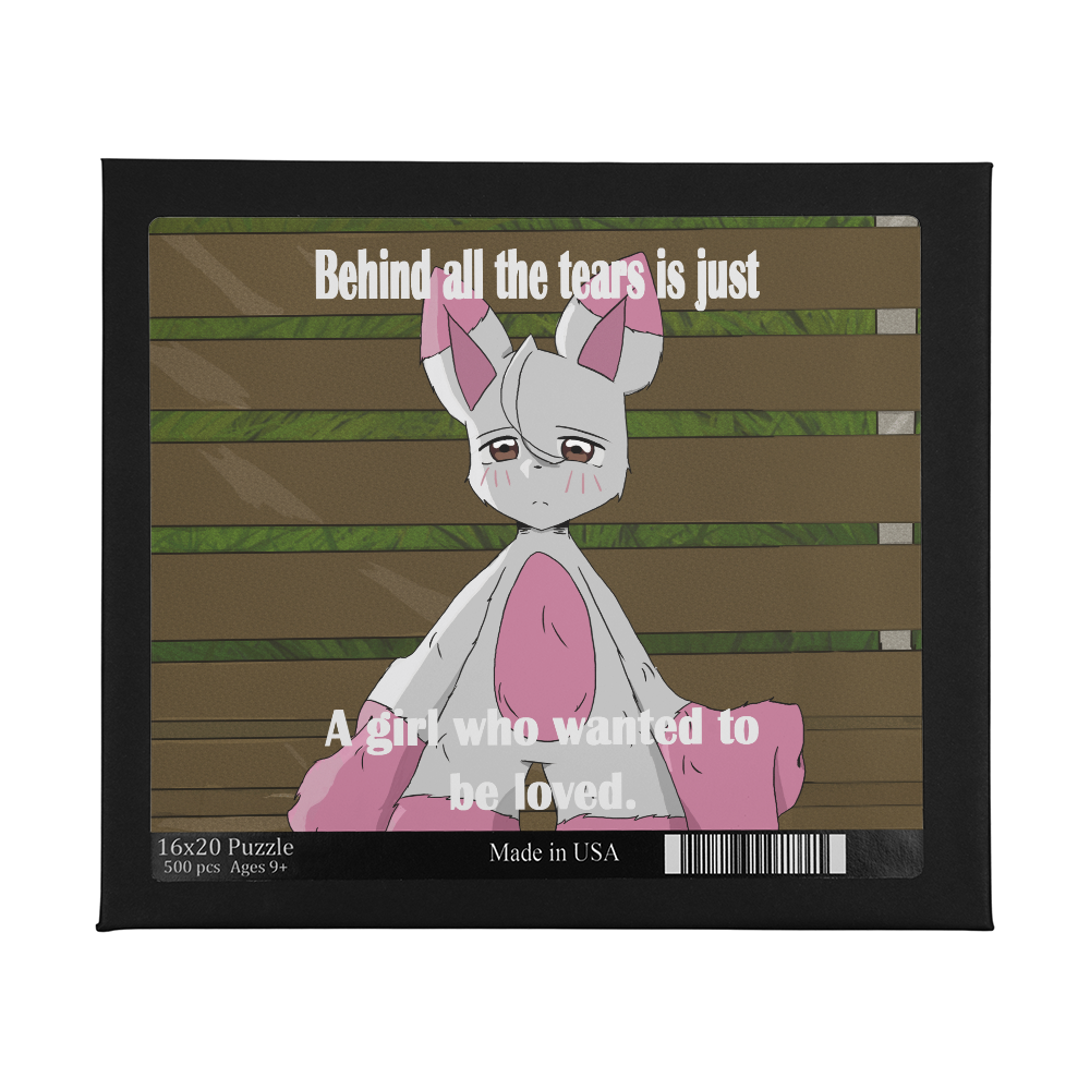 Behind All the Tears — Puzzle 16" x 20" (Large)
