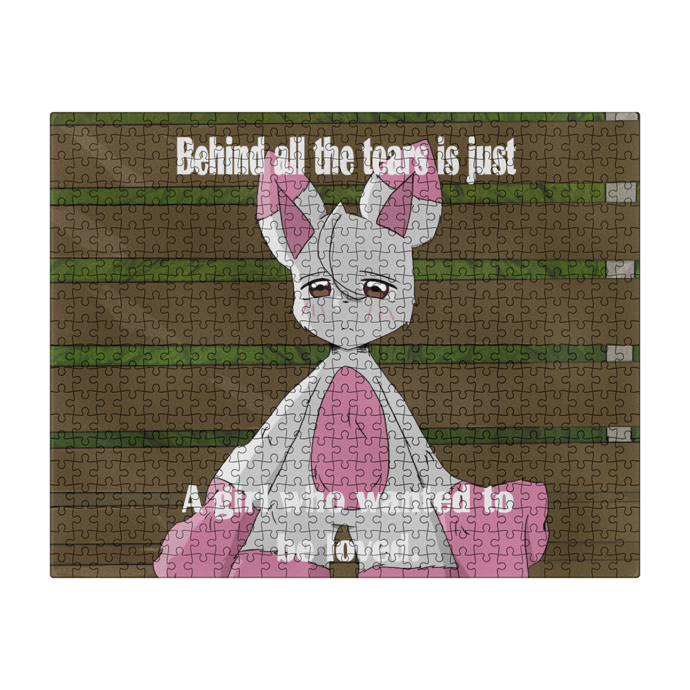 Behind All the Tears — Puzzle 16" x 20" (Large)