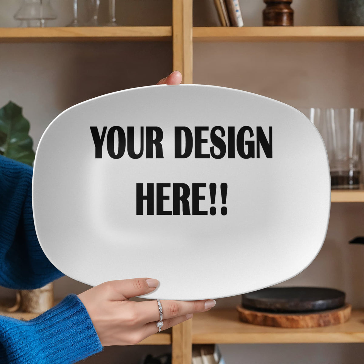 Custom Design 10" x 14" Platter