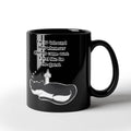 When Guests Arrive, I Become the Guest — Funny Introvert Cat Black Mug