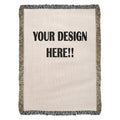 Custom Design  Photo Heirloom Photo Blanket - Portrait