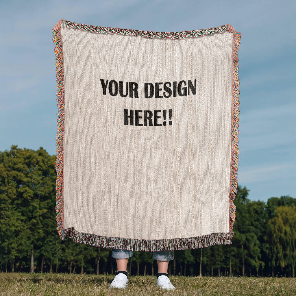 Custom Design  Photo Heirloom Photo Blanket - Portrait