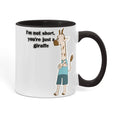 I'm Not Short & I'm Not Tall — Giraffe & Mouse Edition Mug (Colour Variation)