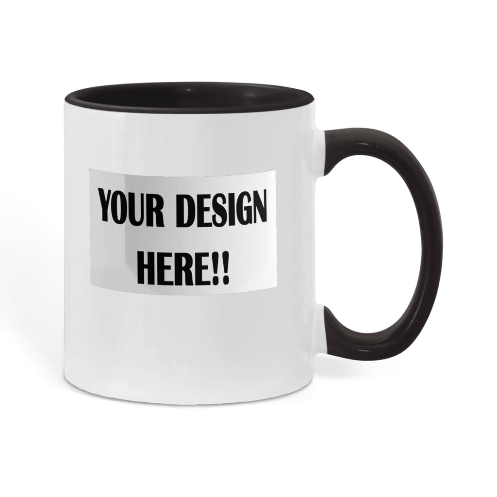 Custom Design Color Accent Mug