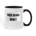 Custom Design Color Accent Mug