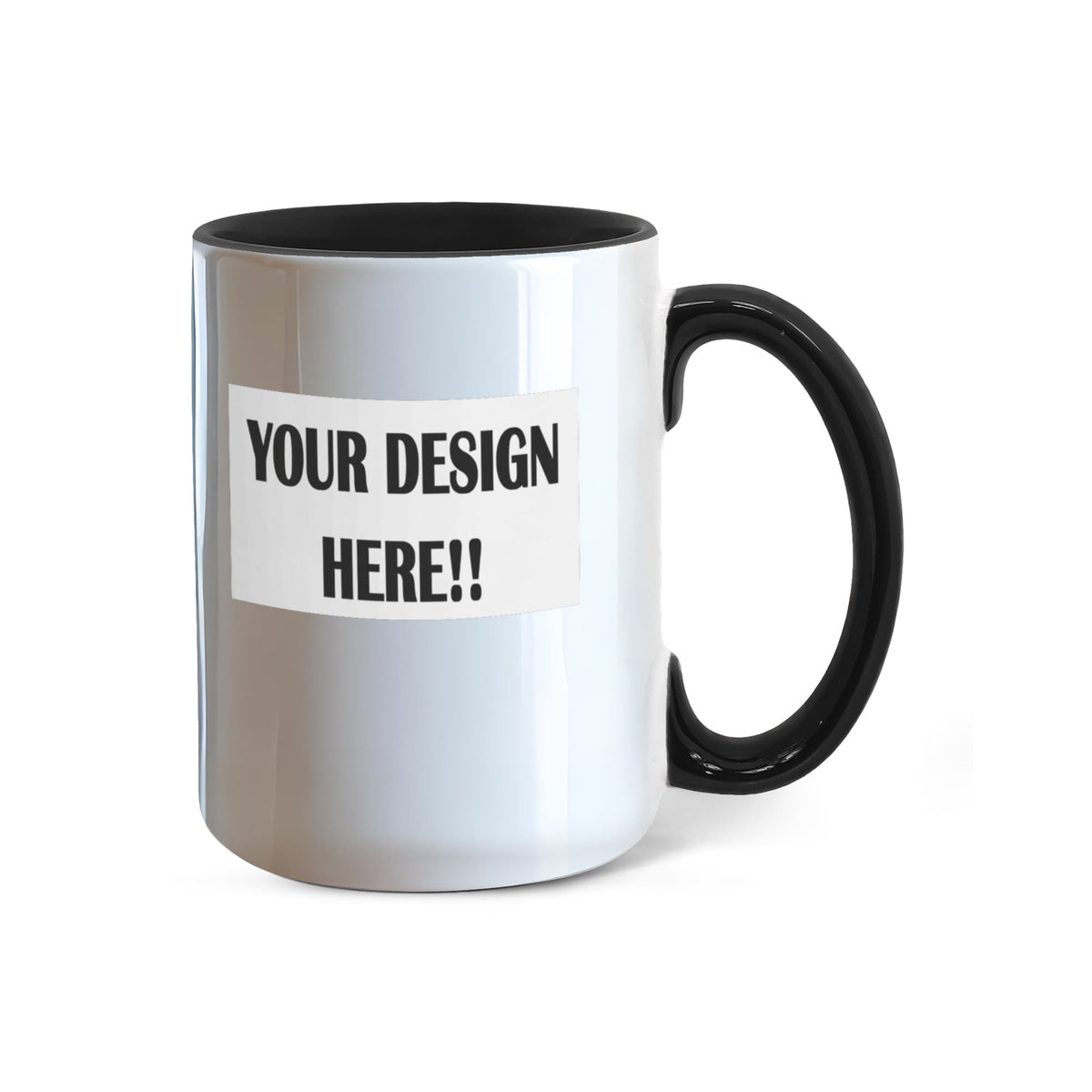 Custom Design Color Accent Mug