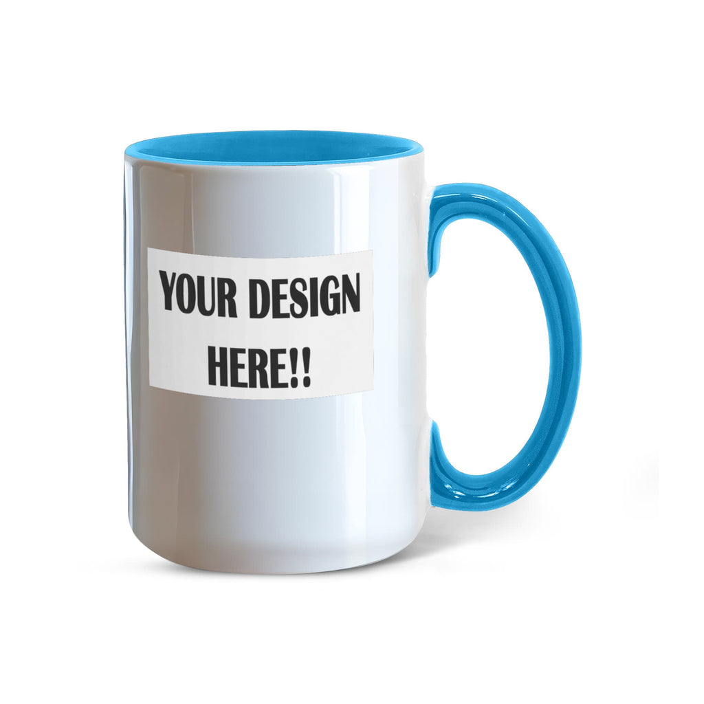 Custom Design Color Accent Mug