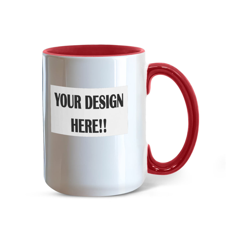 Custom Design Color Accent Mug