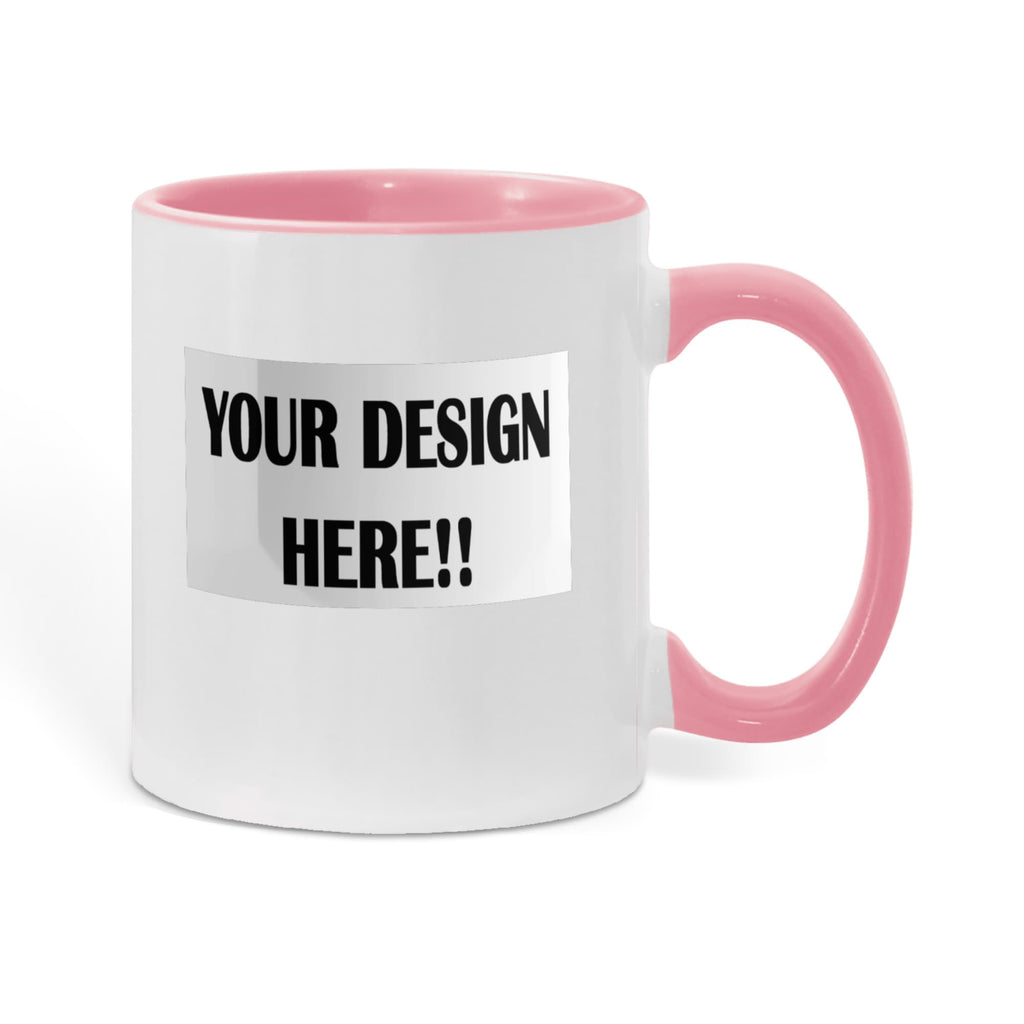 Custom Design Color Accent Mug
