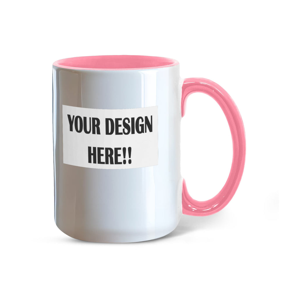Custom Design Color Accent Mug