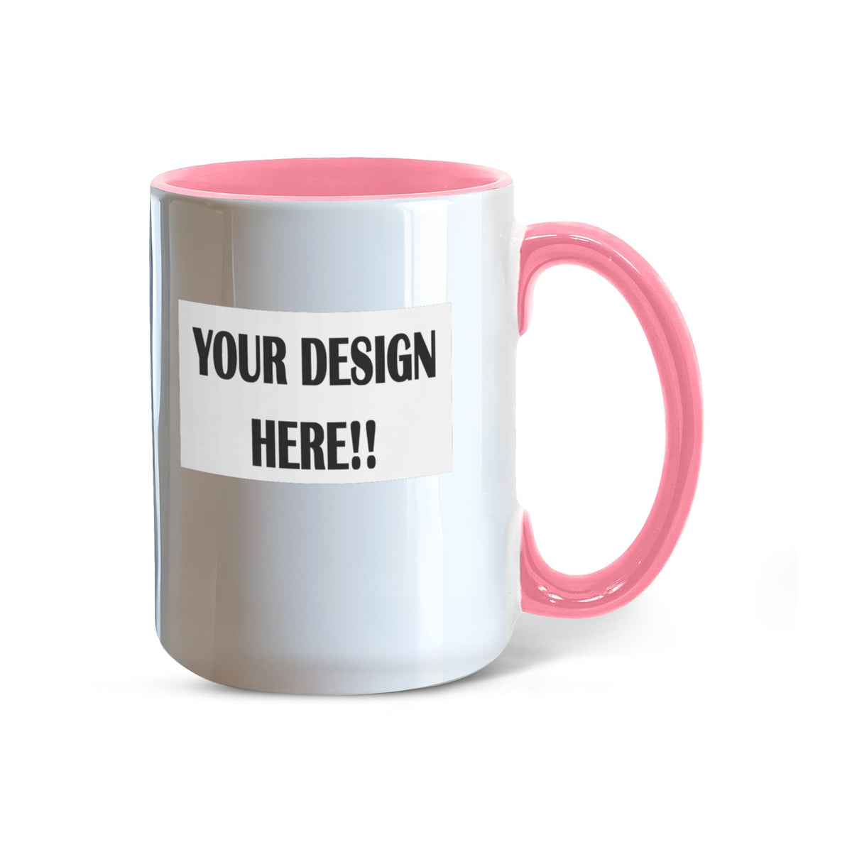 Custom Design Color Accent Mug