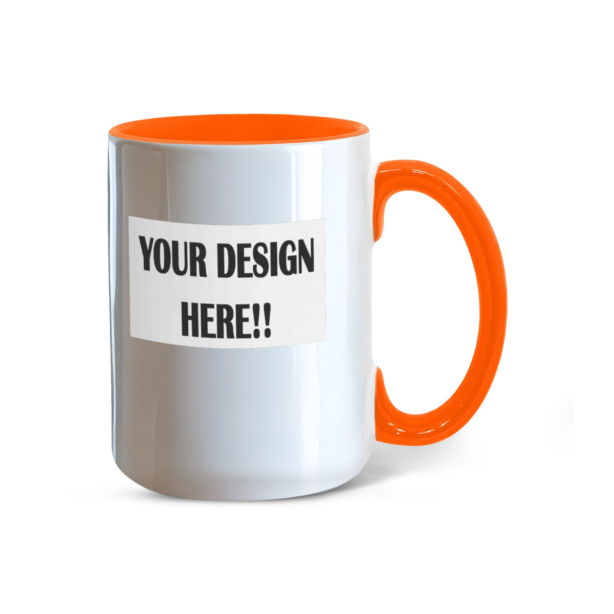 Custom Design Color Accent Mug