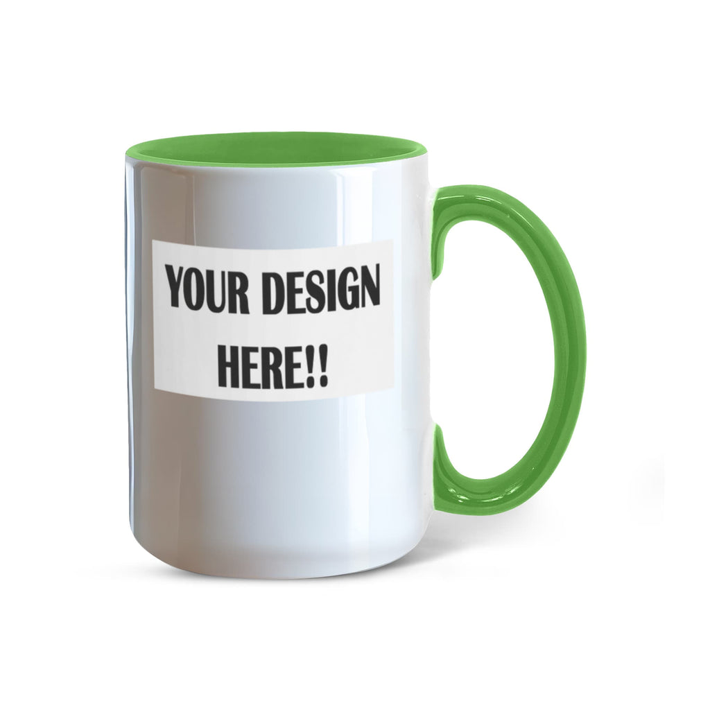 Custom Design Color Accent Mug