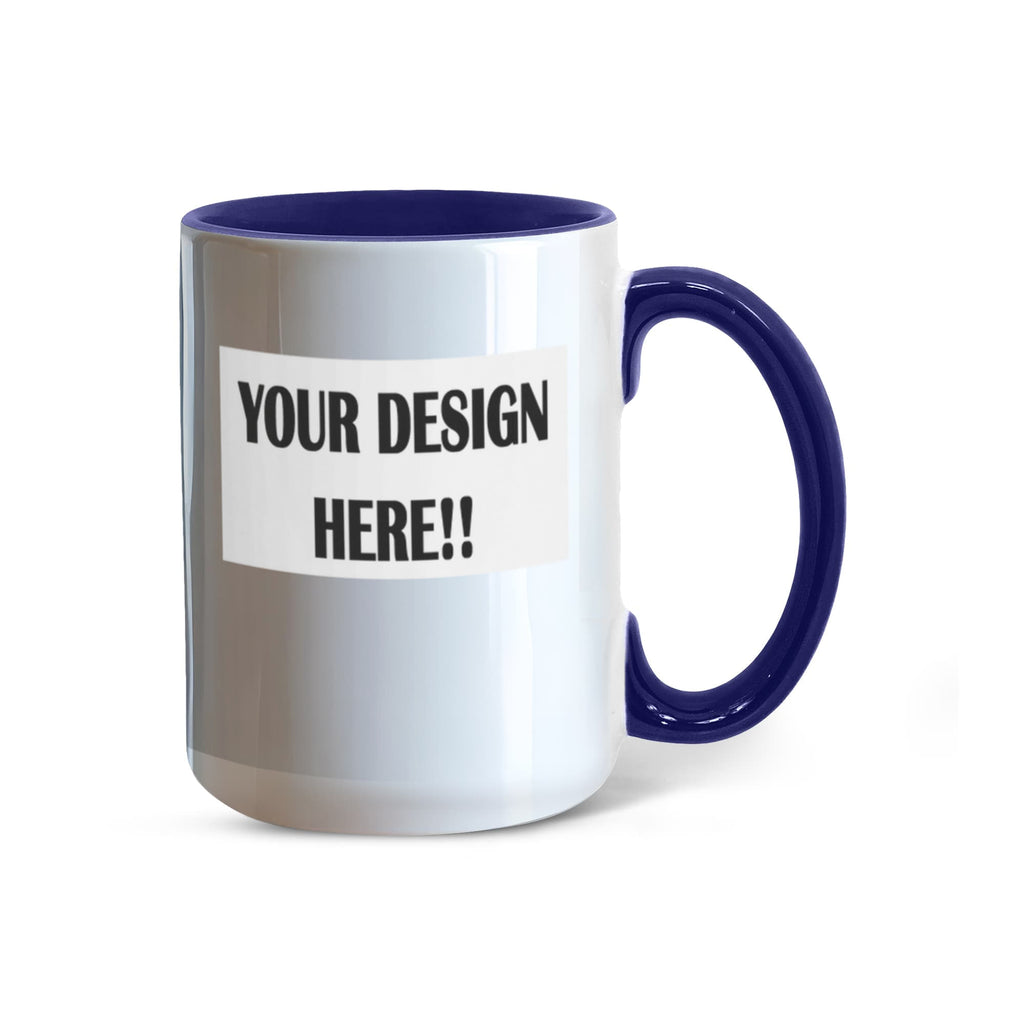Custom Design Color Accent Mug